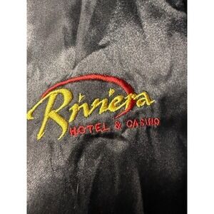 Riviera Hotel & Casino Vintage 1980's Men's Wise Guy Collecters Jacket Size L‎